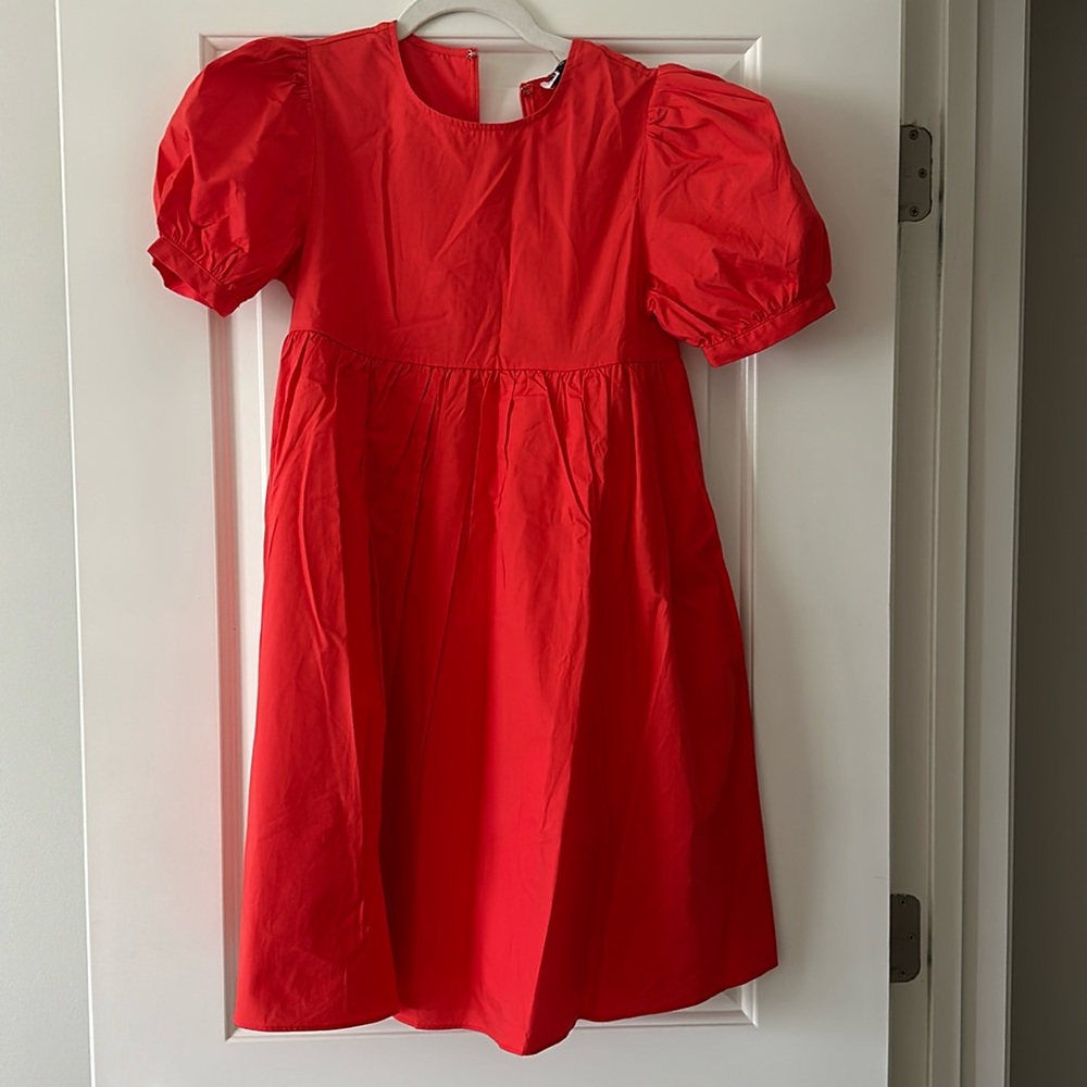 NWT Tomato Puff Sleeve Babydoll Dress Size XS